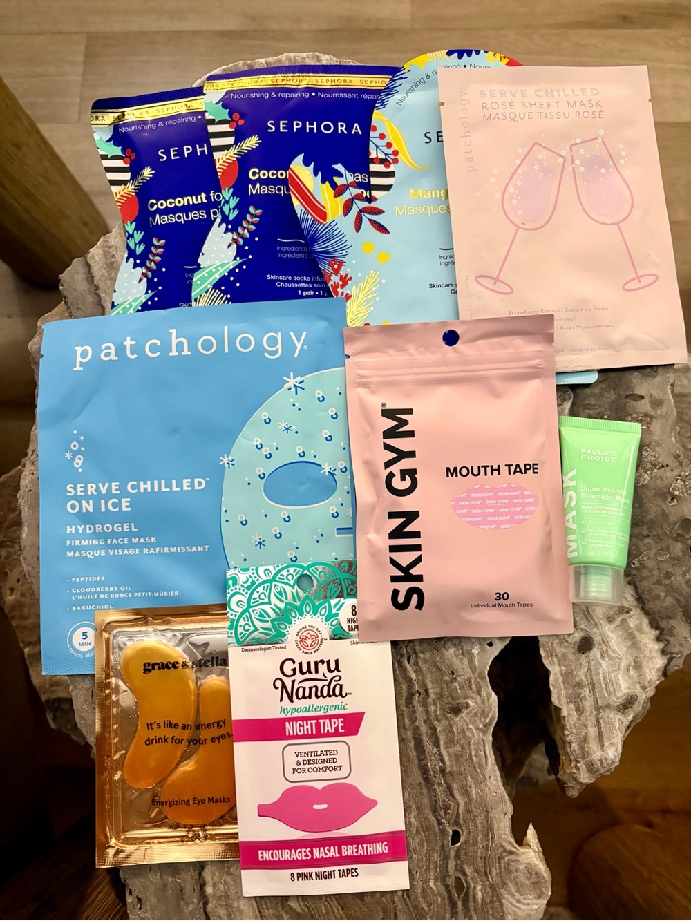 New Mixed Mask & Lip Bundle (9 Products- Paula’s Choice, Skin Gym +)